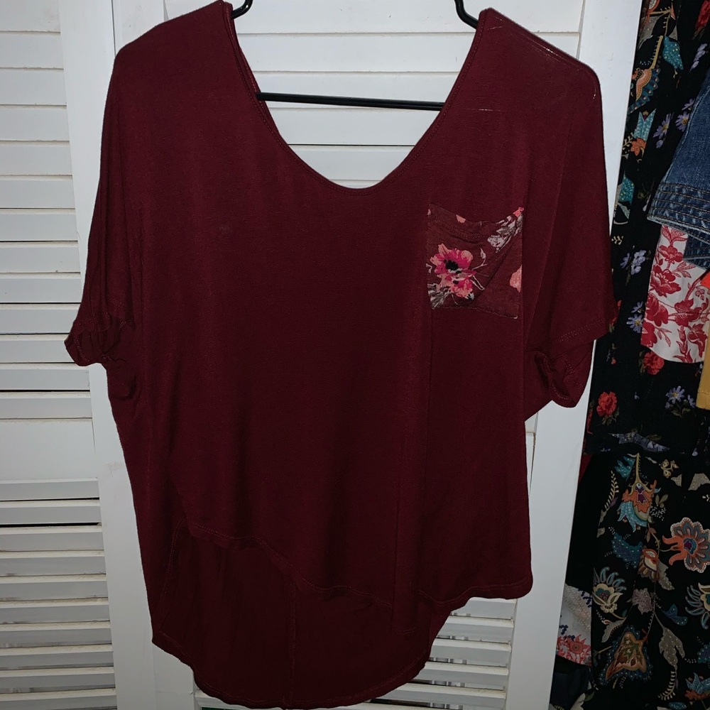 Cute and dressy “rue21” brand blouse. Gently used